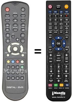 Replacement remote control OPTEX BT6600-TS