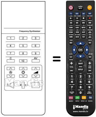 Replacement remote control 925TX1050