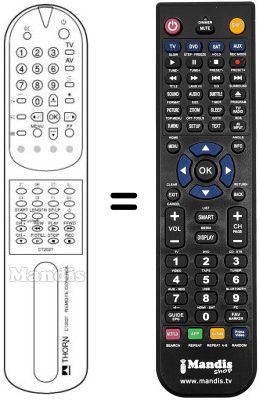 Replacement remote control CT 202 T Replacement remote control CT 202 T
