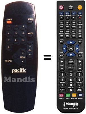 Replacement remote control DIAMOND