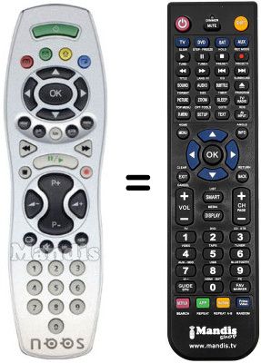Replacement remote control UPC DIGITAL BOX