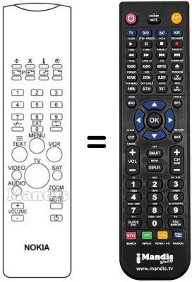 Replacement remote control Ingelen 7174 TOP Replacement remote control Ingelen 7174 TOP
