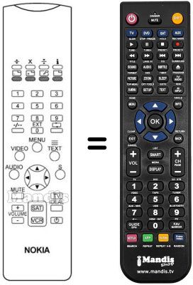 Replacement remote control ES 3 B