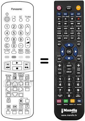 Replacement remote control EUR 51922