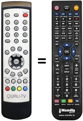 Replacement remote control EURO 1080
