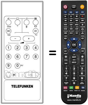 Replacement remote control FB 1122