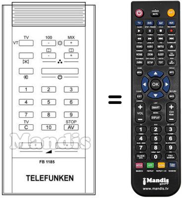 Replacement remote control FB 1185