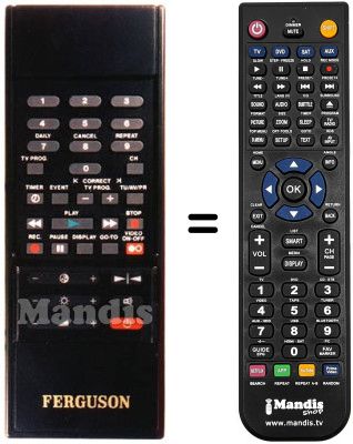 Replacement remote control FV 30 B Replacement remote control FV 30 B