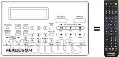 Replacement remote control FV 32 L Replacement remote control FV 32 L