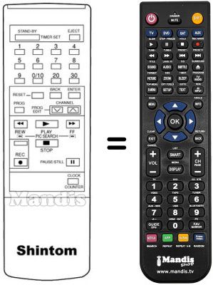 Replacement remote control Nesco HV 70 P