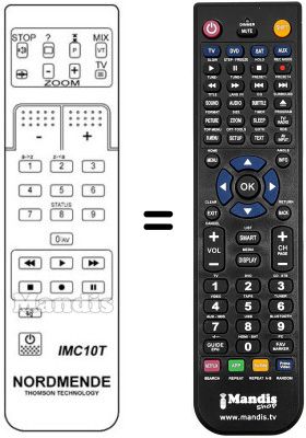 Replacement remote control IMC 10 T Replacement remote control IMC 10 T