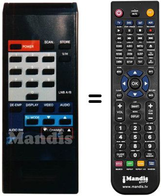 Replacement remote control J 9902