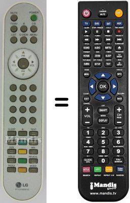 Replacement remote control 6710V00091G
