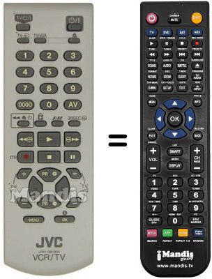 Replacement remote control JVC HR-V500