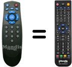 Replacement remote control Metronic 441531