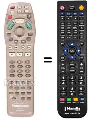 Replacement remote control N2QAKB000011