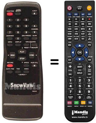 Replacement remote control Funai 21A-620