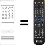 Replacement remote control CT-142 R