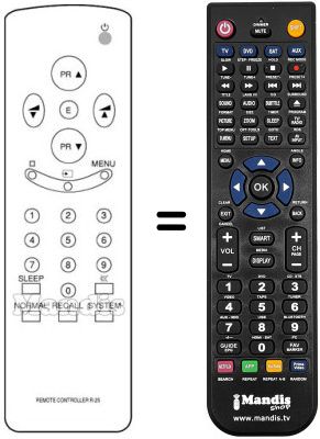 Replacement remote control R 26