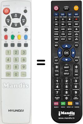 Replacement remote control RC-U07-RE Replacement remote control RC-U07-RE