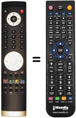 Replacement remote control Nikkei NK 32751 D