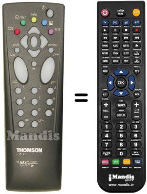 Replacement remote control Nogamatic 28 DG 41 E