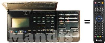 Replacement remote control PQ 10804 Z-21 Replacement remote control PQ 10804 Z-21