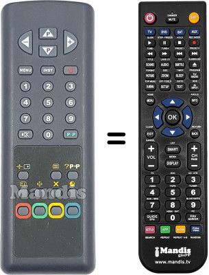 Replacement remote control Goldstar CB 14E80