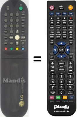 Replacement remote control LG CB 14F84