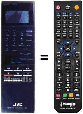 Replacement remote control REMOTE CONTROL UNIT