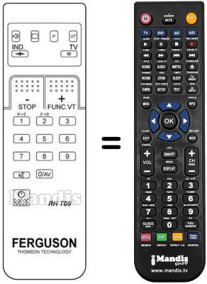 Replacement remote control RHT 09 Replacement remote control RHT 09