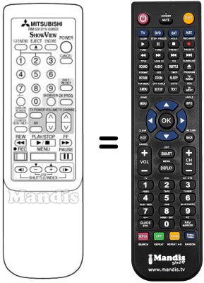 Replacement remote control RM 63121V-63803 Replacement remote control RM 63121V-63803