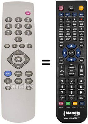 Replacement remote control SP H4