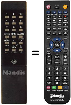 Replacement remote control RH 882 Replacement remote control RH 882