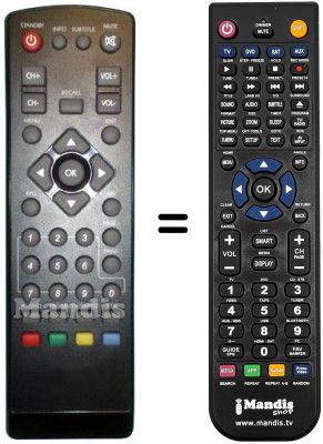 Replacement remote control Strong SRT 5001