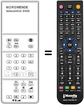 Replacement remote control 583.400 Replacement remote control 583.400