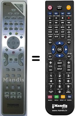 Replacement remote control Thomson 70 DSZ 644 Replacement remote control Thomson 70 DSZ 644