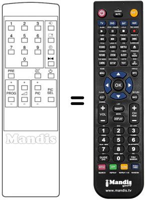 Replacement remote control Watson FA 2425