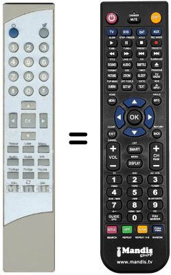 Replacement remote control WORLDSAT IMPERIAL 300 SL