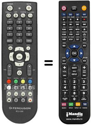 Replacement remote control Thorn FK-6900 CR Replacement remote control Thorn FK-6900 CR