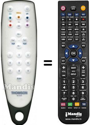 Replacement remote control Thomson 10MH80BT