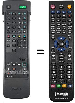 Replacement remote control Sony VC-2591A Replacement remote control Sony VC-2591A
