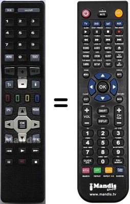 Replacement remote control Kathrein UFS650SI