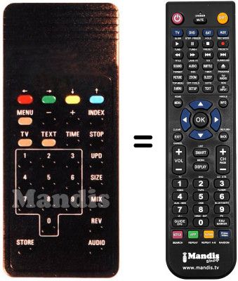 Replacement remote control REMCON974 Replacement remote control REMCON974
