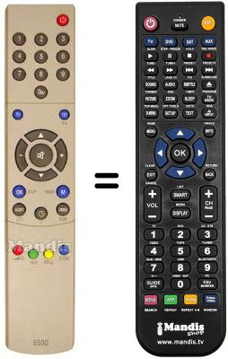 Replacement remote control Trans Continents TR16RF100