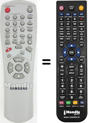 Replacement remote control Samsung SV430F Replacement remote control Samsung SV430F