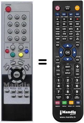 Replacement remote control RCL-05