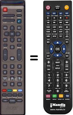 Replacement remote control Acer AT2231