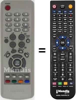 Replacement remote control Samsung SYNCMASTER 711MP Replacement remote control Samsung SYNCMASTER 711MP