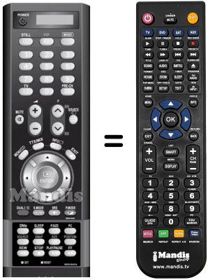 Replacement remote control Samsung LE32M6 Replacement remote control Samsung LE32M6